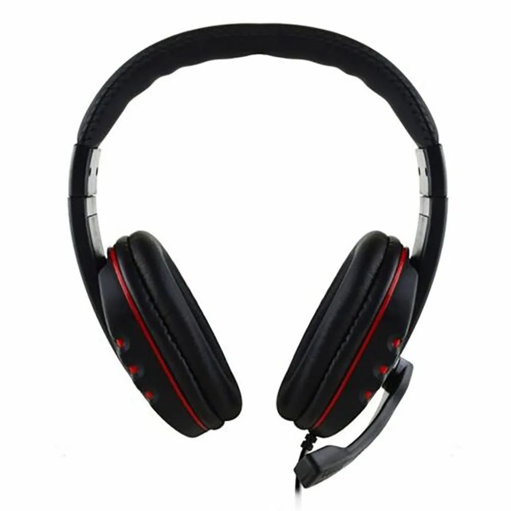Fones de ouvido 3.5mm com fio gaming headset música para ps4 play station 4 jogo pc chat computador com microfone
