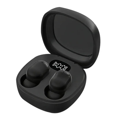 VIKEFON Fones de ouvido Bluetooth 5.3 Mini fones de ouvido TWS sem fio HIFI estéreo com redução de ruído e microfones