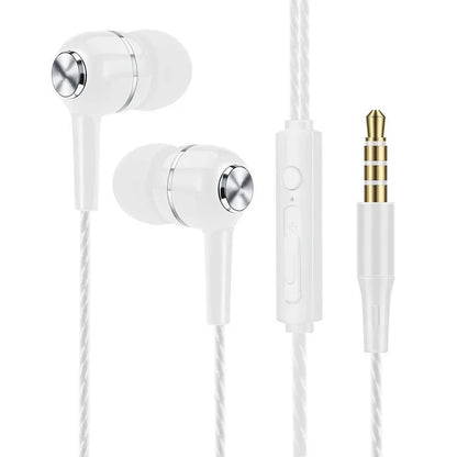 3.5mm com fio fone de ouvido no ouvido fone de ouvido alta fidelidade graves pesados monitor esportes fone estéreo música jogos com microfone