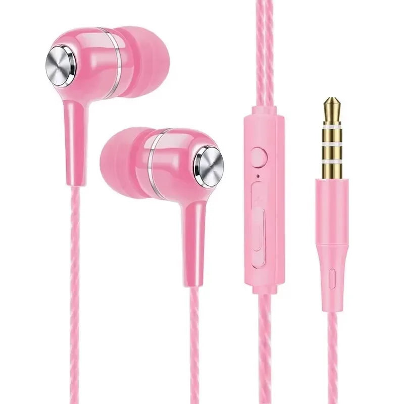 3.5mm com fio fone de ouvido no ouvido fone de ouvido alta fidelidade graves pesados monitor esportes fone estéreo música jogos com microfone