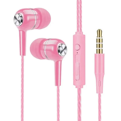 3.5mm com fio fone de ouvido no ouvido fone de ouvido alta fidelidade graves pesados monitor esportes fone estéreo música jogos com microfone