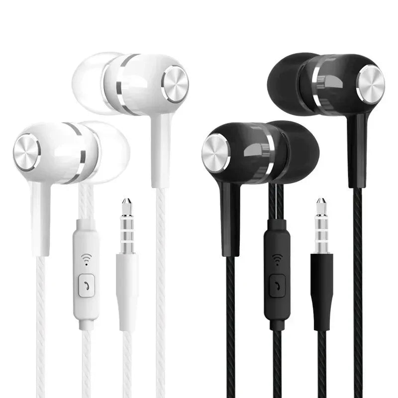 3.5mm com fio fone de ouvido no ouvido fone de ouvido alta fidelidade graves pesados monitor esportes fone estéreo música jogos com microfone