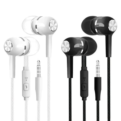 3.5mm com fio fone de ouvido no ouvido fone de ouvido alta fidelidade graves pesados monitor esportes fone estéreo música jogos com microfone