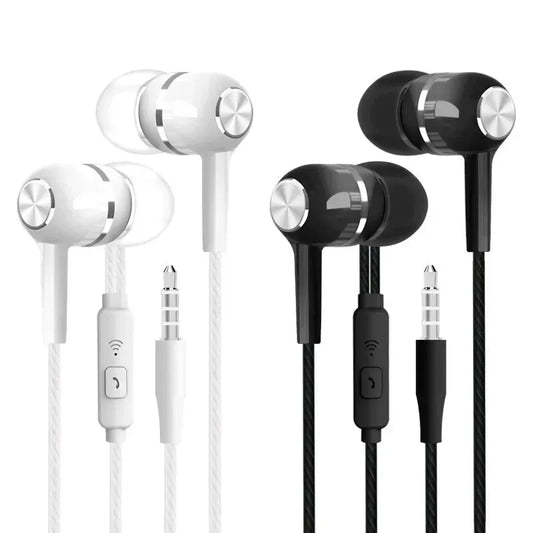 3.5mm com fio fone de ouvido no ouvido fone de ouvido alta fidelidade graves pesados monitor esportes fone estéreo música jogos com microfone
