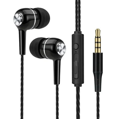 3.5mm com fio fone de ouvido no ouvido fone de ouvido alta fidelidade graves pesados monitor esportes fone estéreo música jogos com microfone