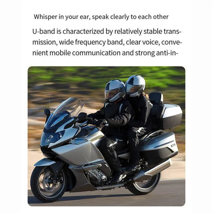 Capacete da motocicleta fone de ouvido bluetooth sem fio handsfree microfone fones leitor música controle voz para moto piloto