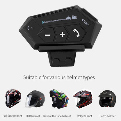 Capacete da motocicleta fone de ouvido bluetooth sem fio handsfree microfone fones leitor música controle voz para moto piloto