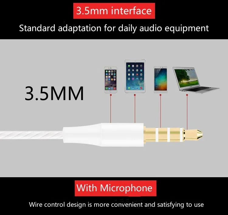 3.5mm com fio fone de ouvido no ouvido fone de ouvido alta fidelidade graves pesados monitor esportes fone estéreo música jogos com microfone