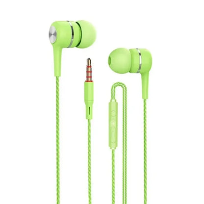 3.5mm com fio fone de ouvido no ouvido fone de ouvido alta fidelidade graves pesados monitor esportes fone estéreo música jogos com microfone