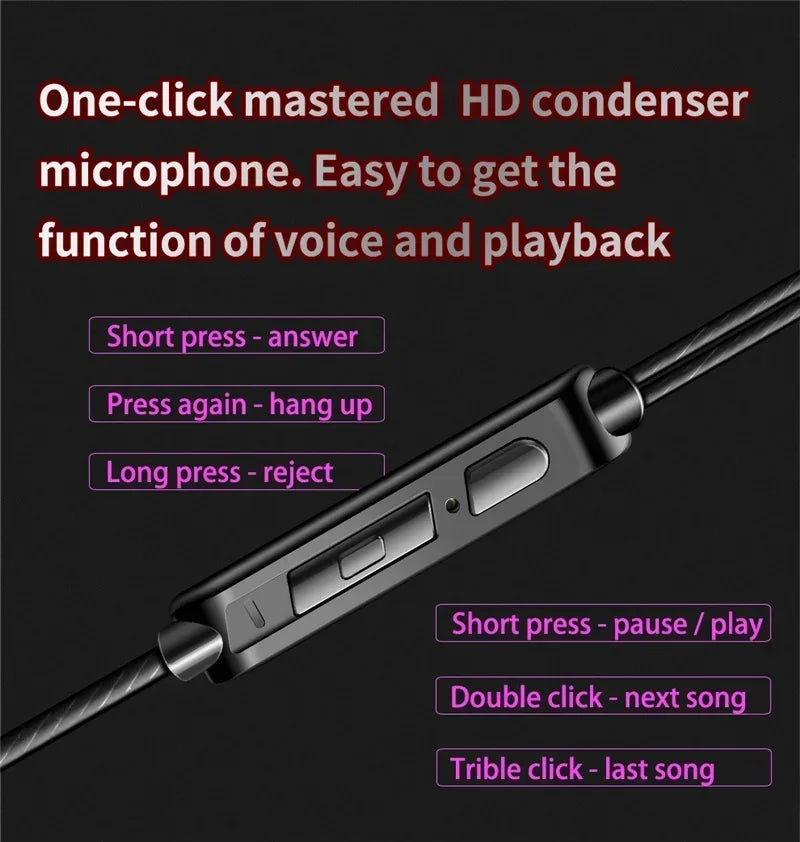 Fone de Ouvido Intra-auricular VIKEFON QKZ AK6 com 6 Drivers Dinâmicos, Microfone, Estéreo, Esportivo, HIFI, Subwoofer, Headset Monitor, Fones de Ouvido