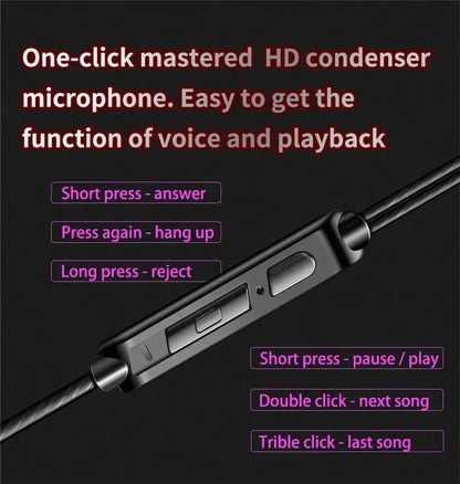 Fone de Ouvido Intra-auricular VIKEFON QKZ AK6 com 6 Drivers Dinâmicos, Microfone, Estéreo, Esportivo, HIFI, Subwoofer, Headset Monitor, Fones de Ouvido